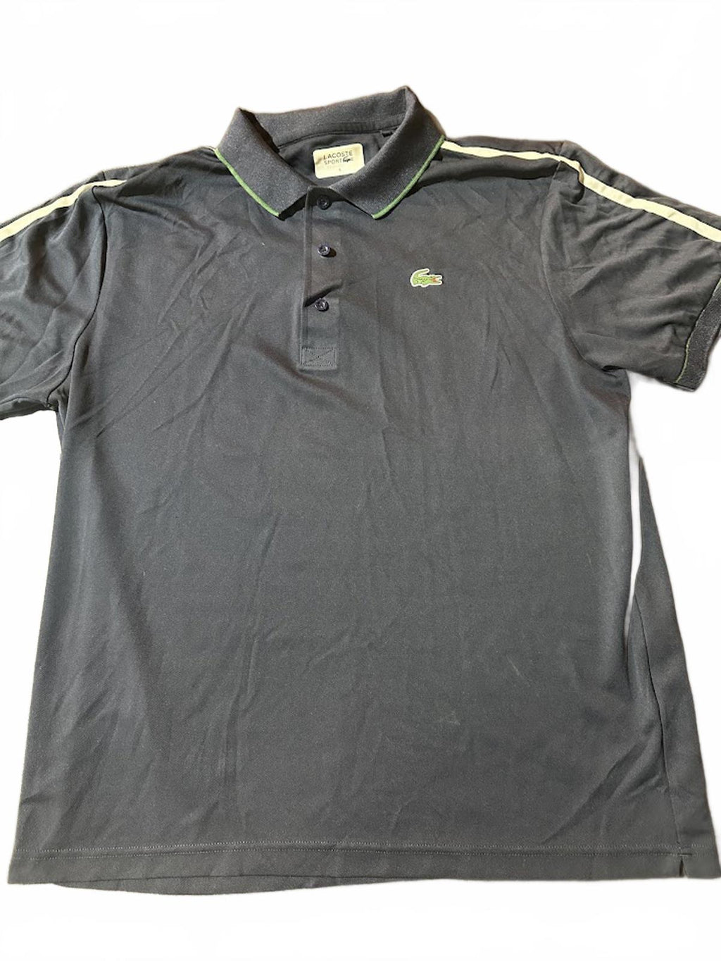 Lacoste Sport Polo Shirt Size 6 Navy