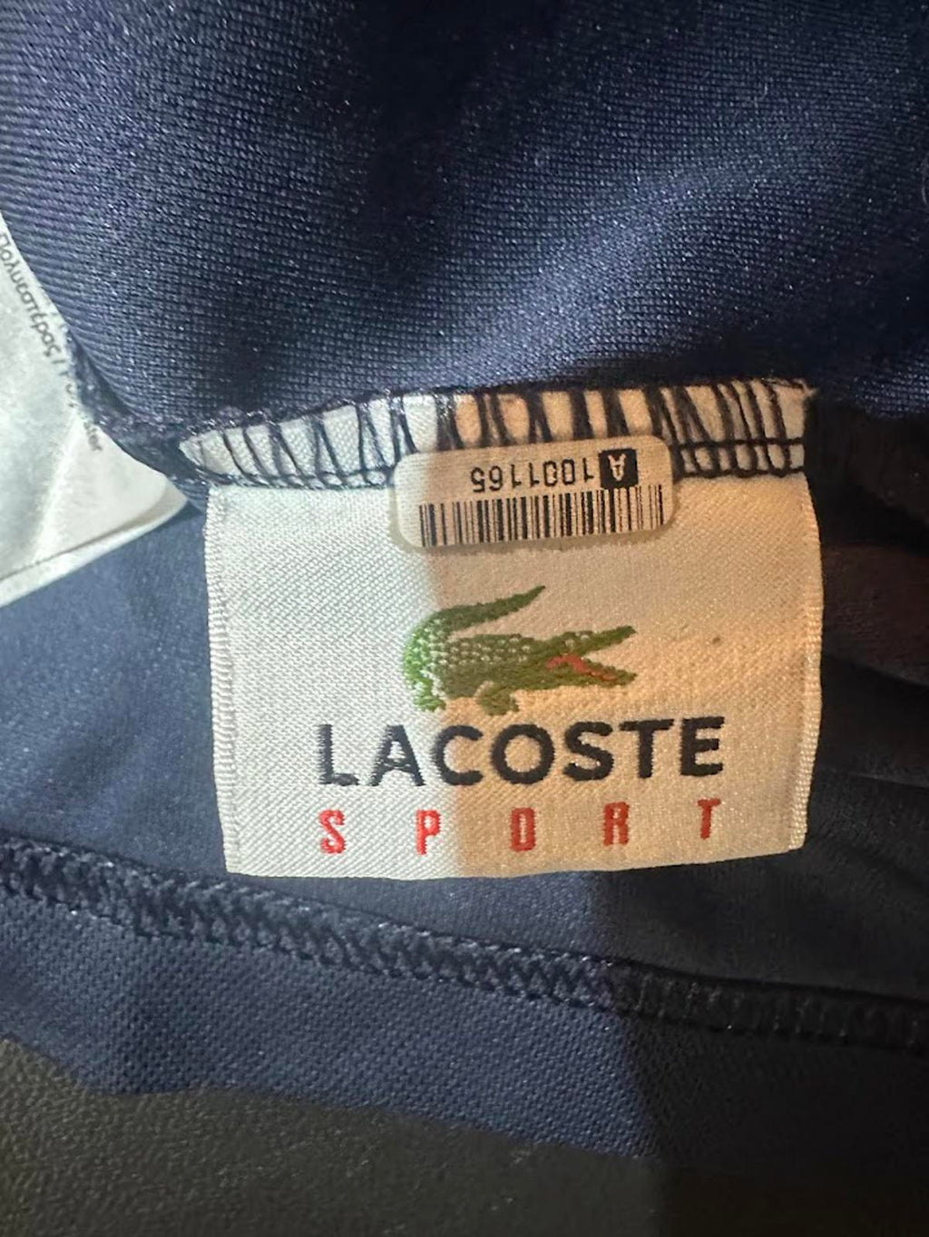 Lacoste Sport Polo Shirt Size 6 Navy