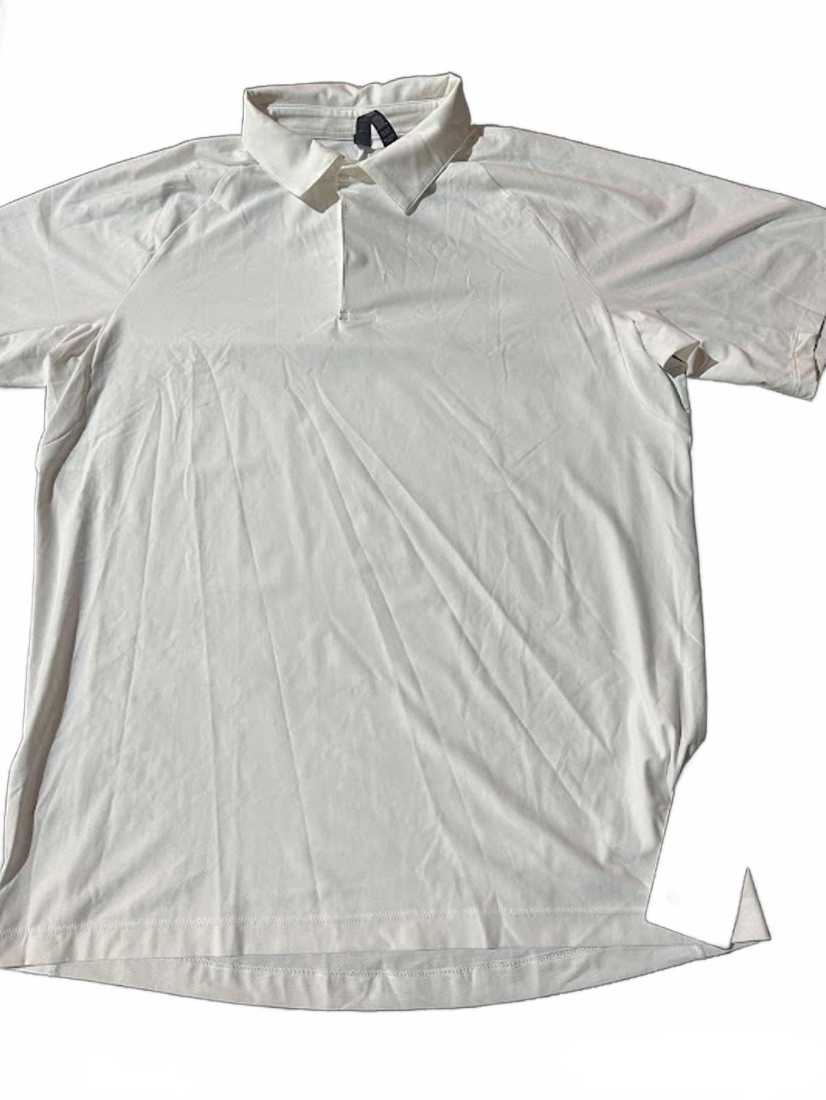 Lululemon Stretch Golf Polo White Large