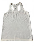 Lululemon White Racerback Tank Top