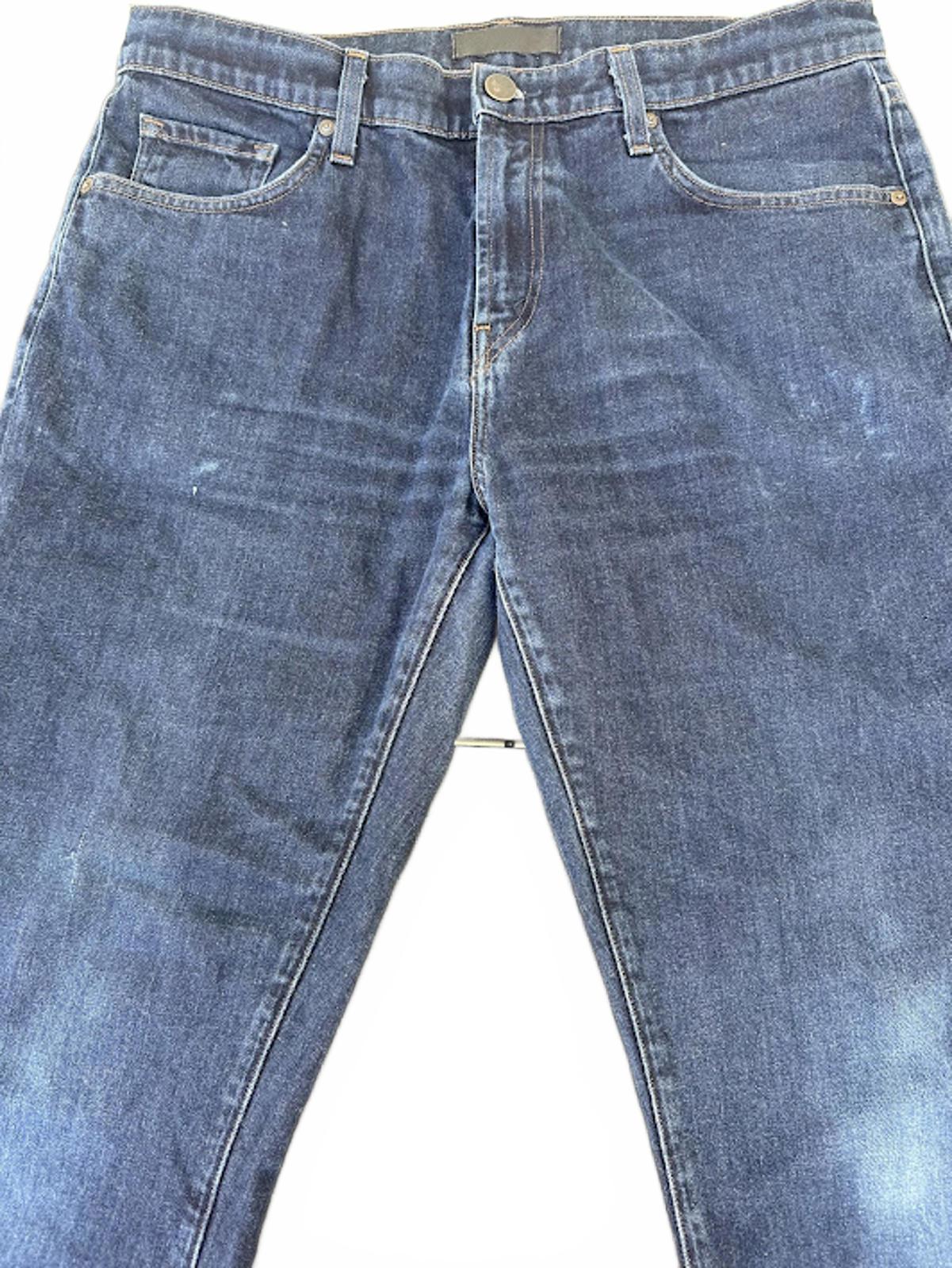 J Brand Resin Coated Jeans 36x32 Slim Dark