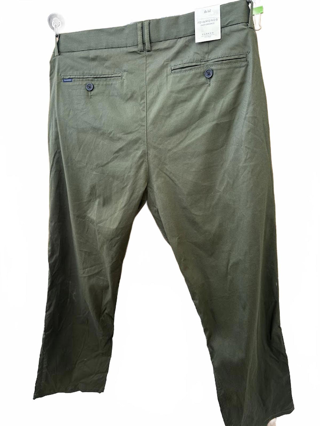 7 Diamonds Olive Performance Pants 36x30 NWT