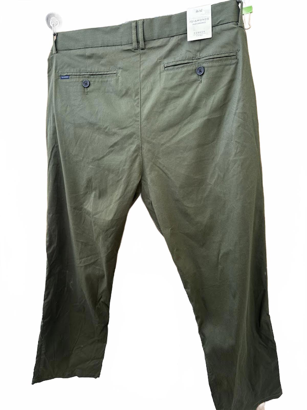 7 Diamonds Olive Performance Pants 36x30 NWT