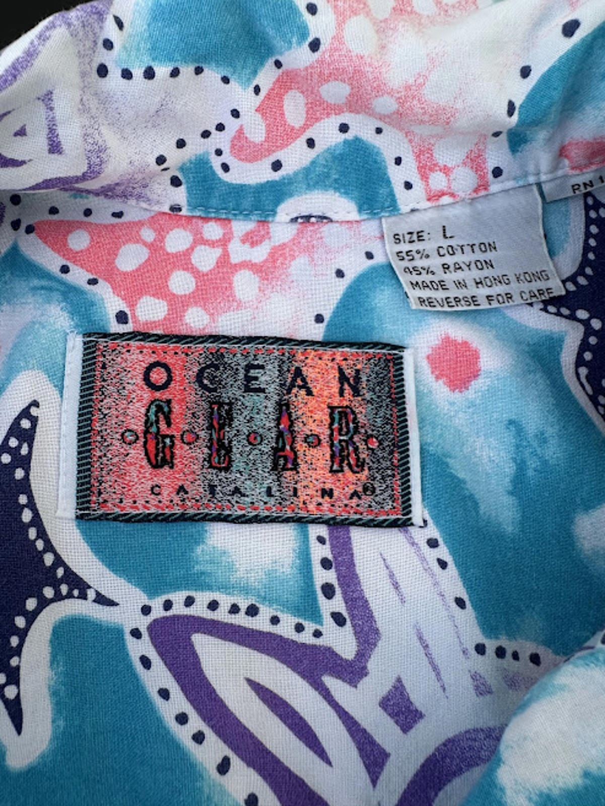2pc Nautica & Ocean Current Hawaiian Shirt Bundle