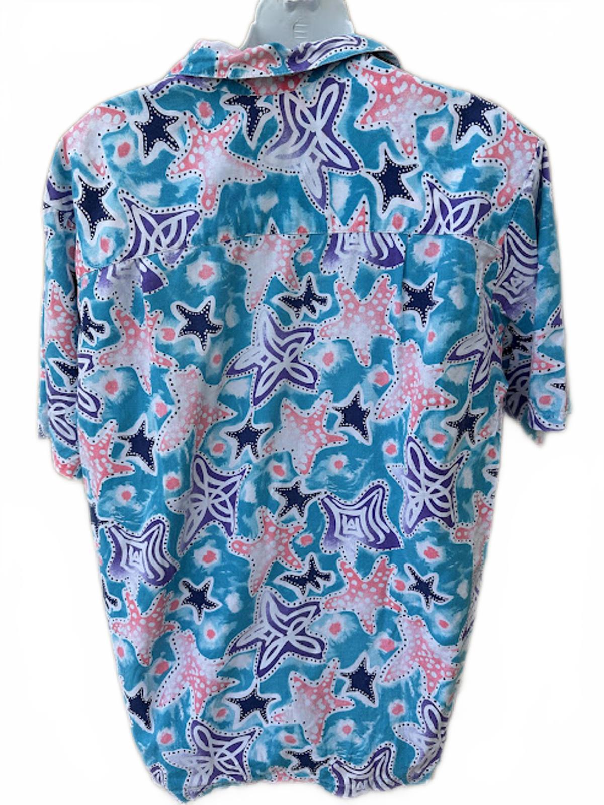 2pc Nautica & Ocean Current Hawaiian Shirt Bundle