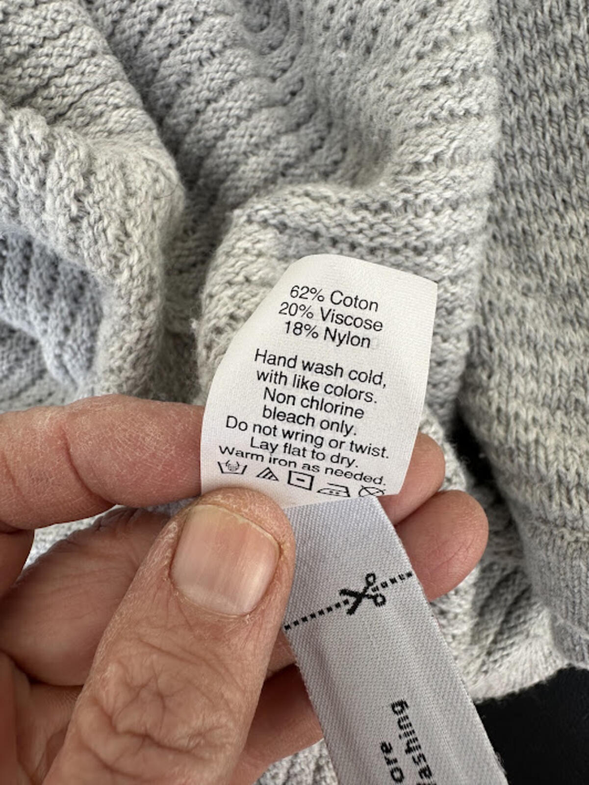 Madewell Gray Knit Open Cardigan XXS