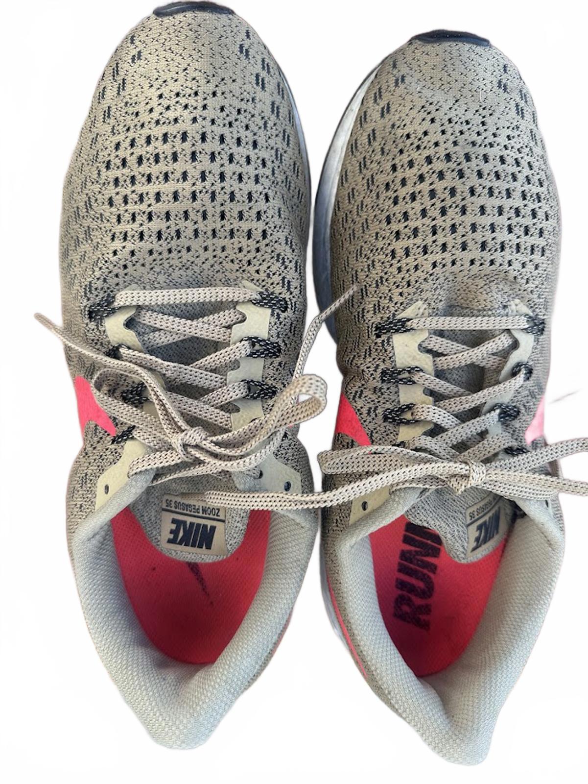 Nike Pegasus 35 Running Shoes Tan Red 10.5