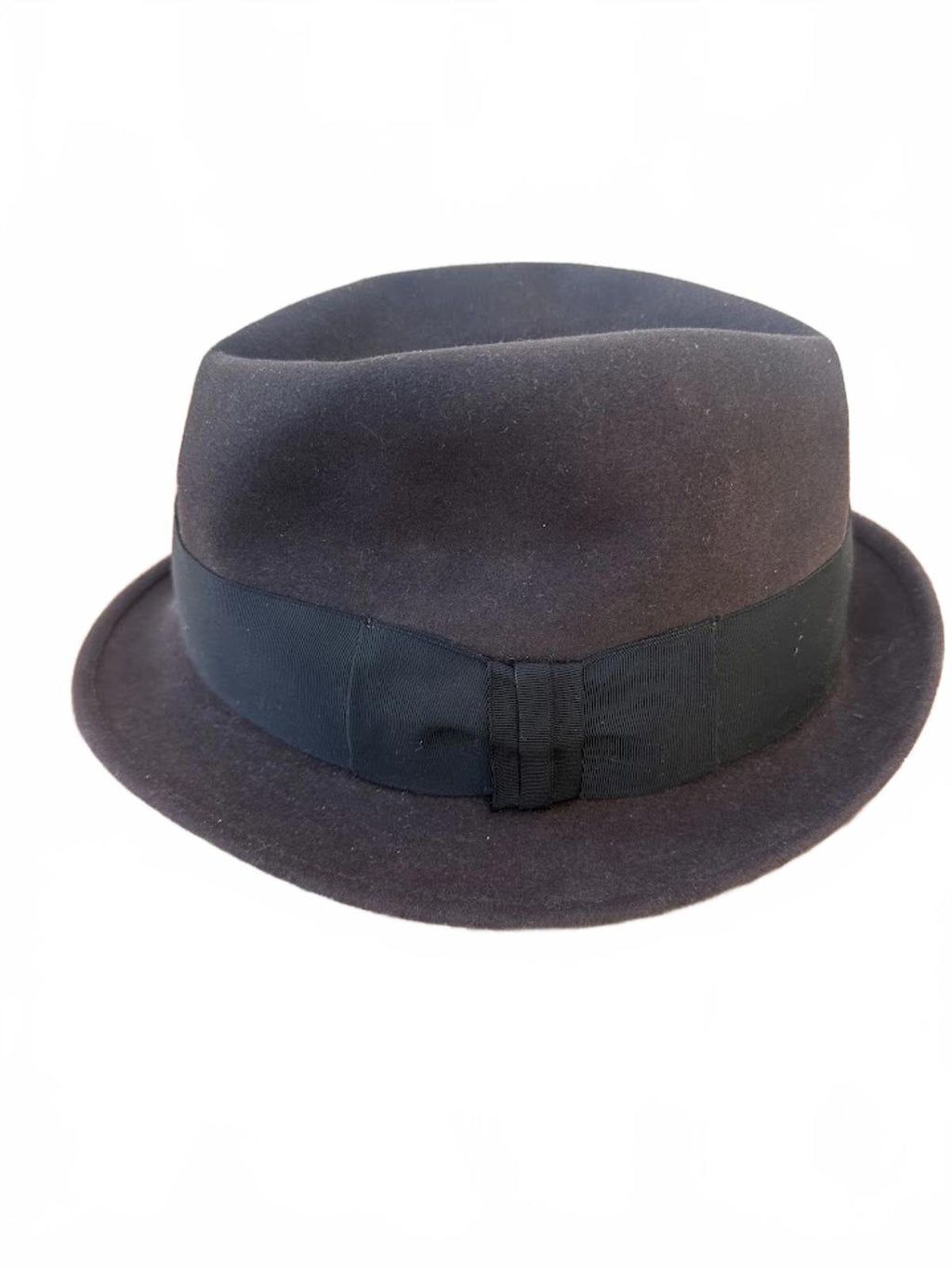 Stetson 714 Brown Fur Felt Fedora USA