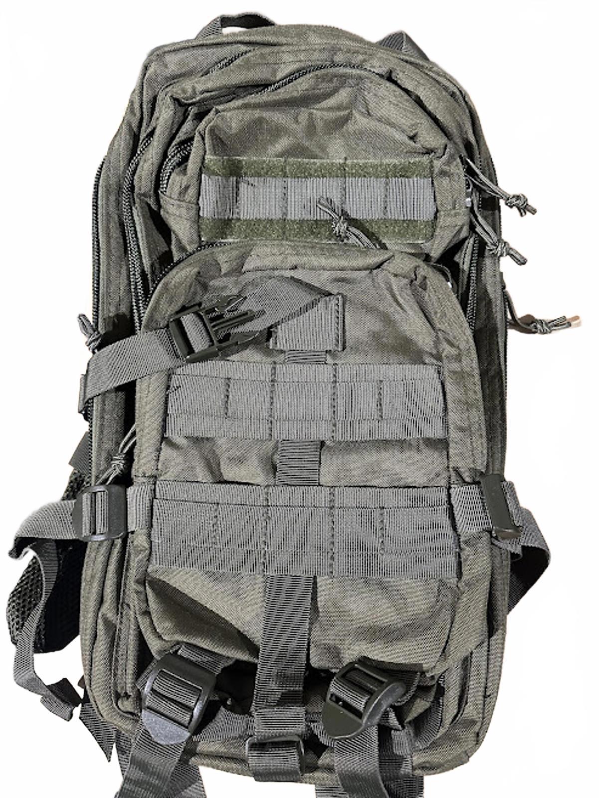 World Famous Sports Tactical Backpack – 30L Medium Transport Pack - green