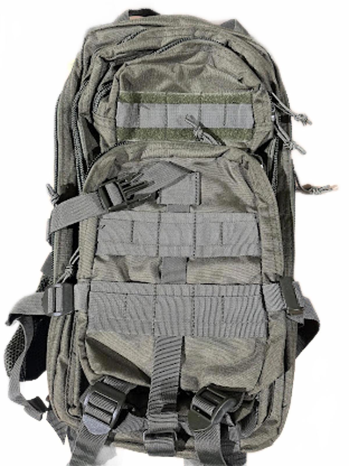 Tactical MOLLE Backpack Army Green 17.5"