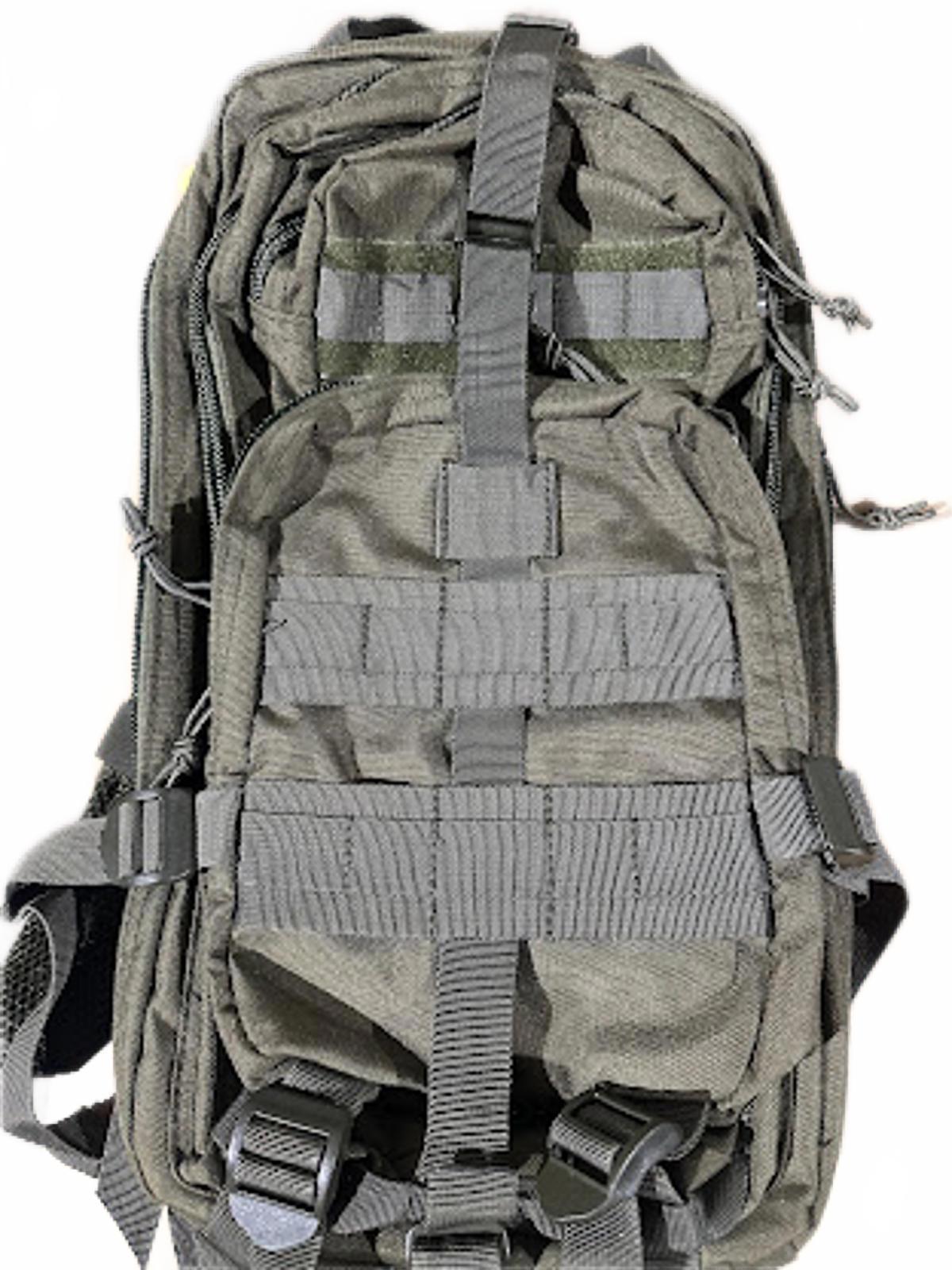 Tactical MOLLE Backpack Army Green 17.5"