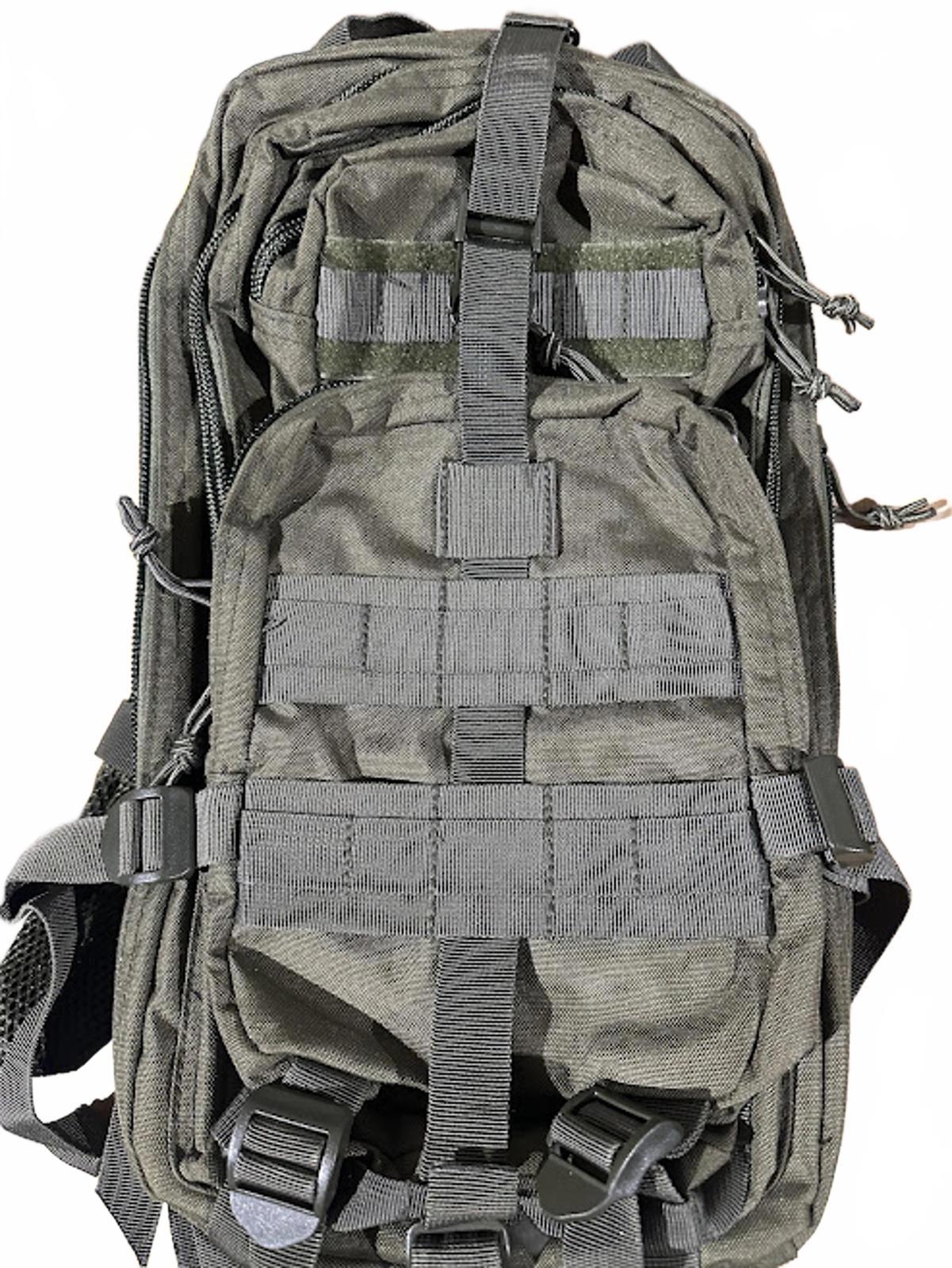 World Famous Sports Tactical Backpack – 30L Medium Transport Pack - green