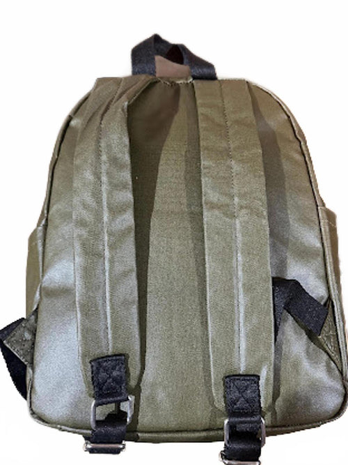 Airwalk Backpack Green Red Zip 14”