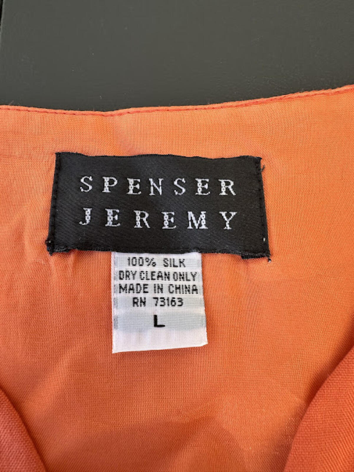 Spenser Jeremy Silk Button Front Blouse L