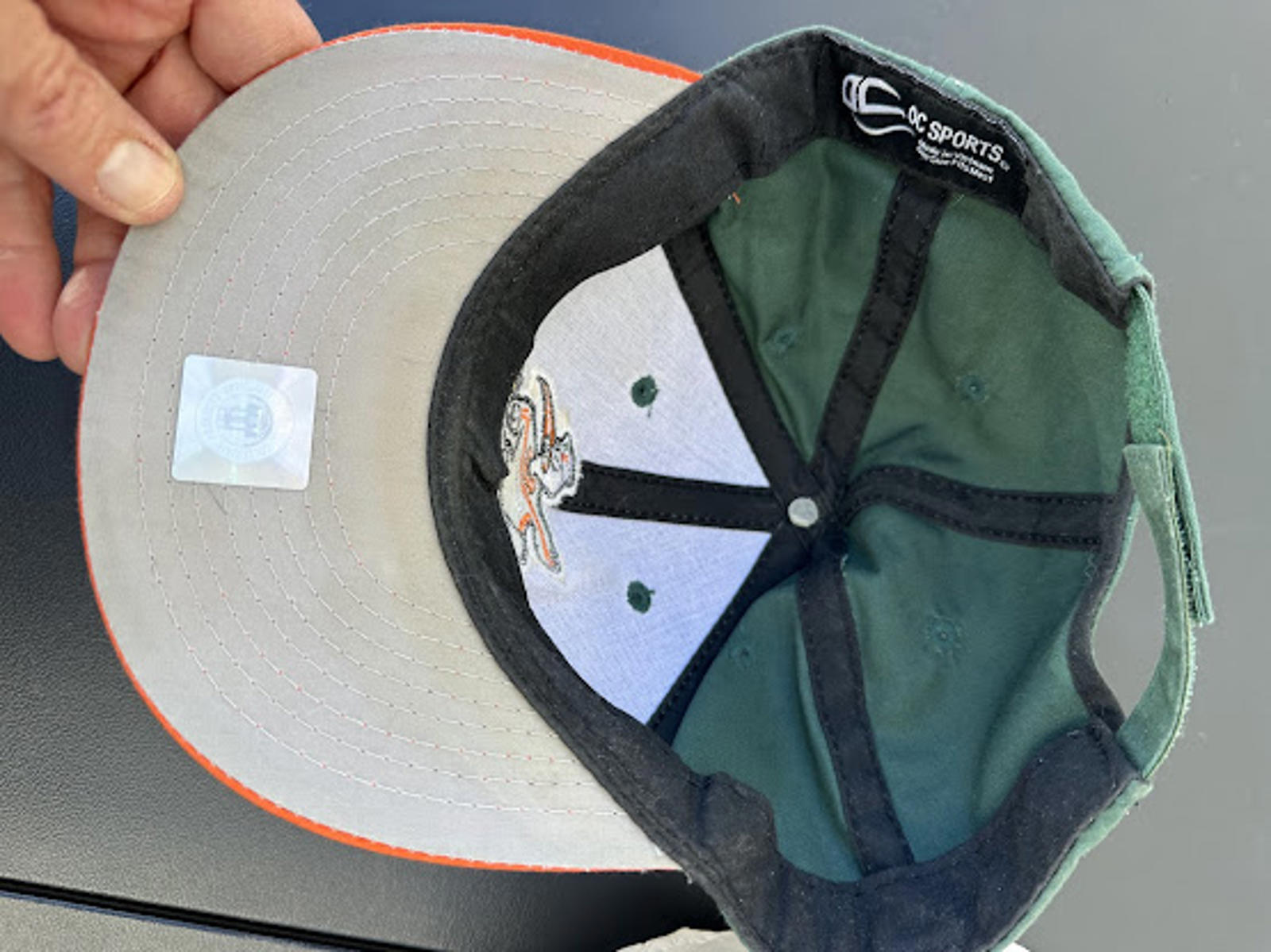 Miami Hurricanes OC Sports Strapback Hat