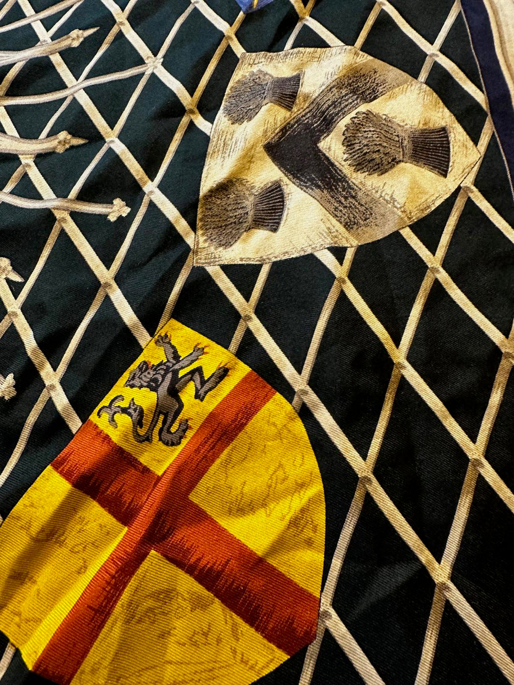 Smithsonian Silk Scarf – Heraldic Shield Reproduction