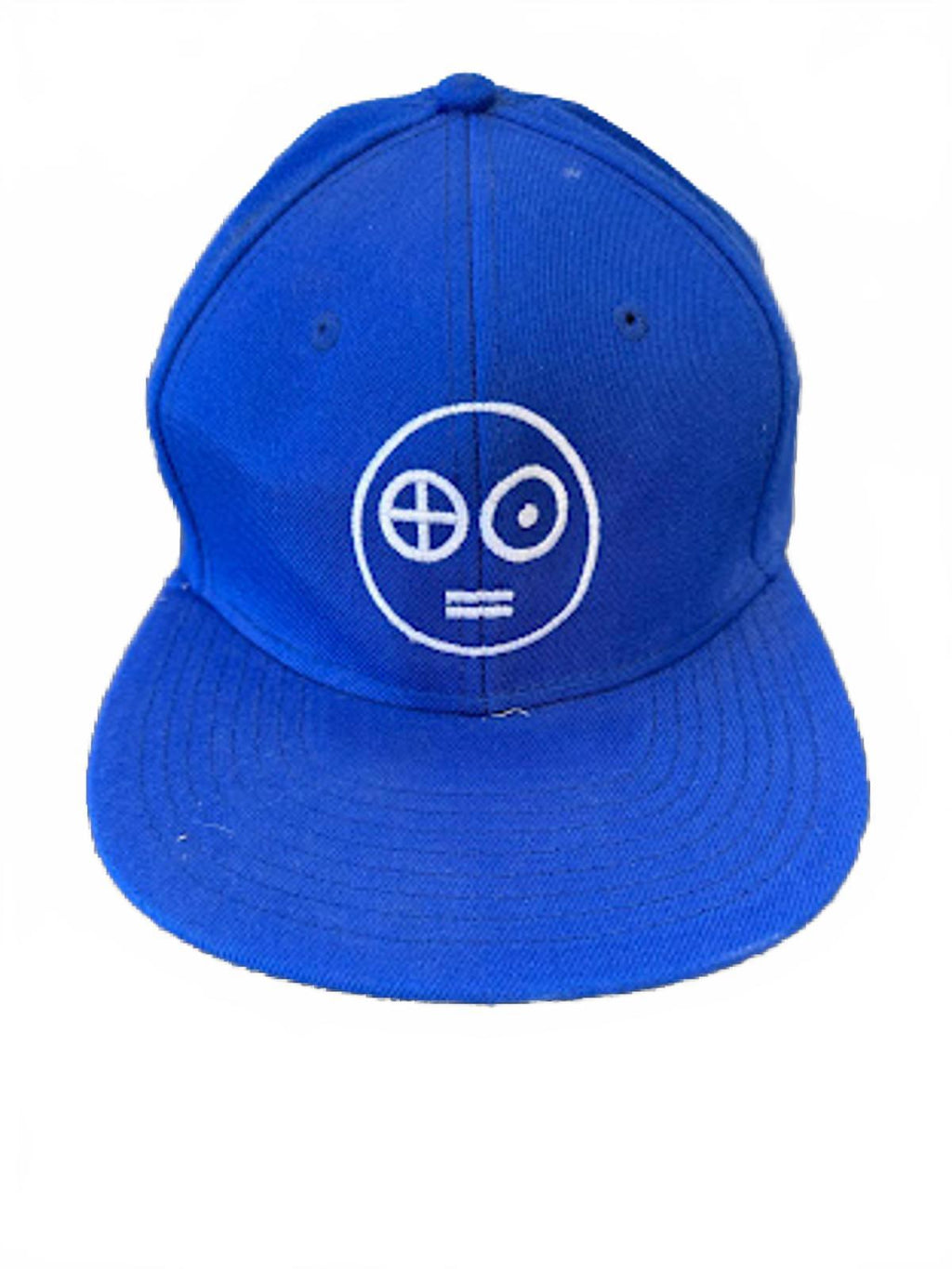 Otto Blue Snapback Hat Minimal Logo