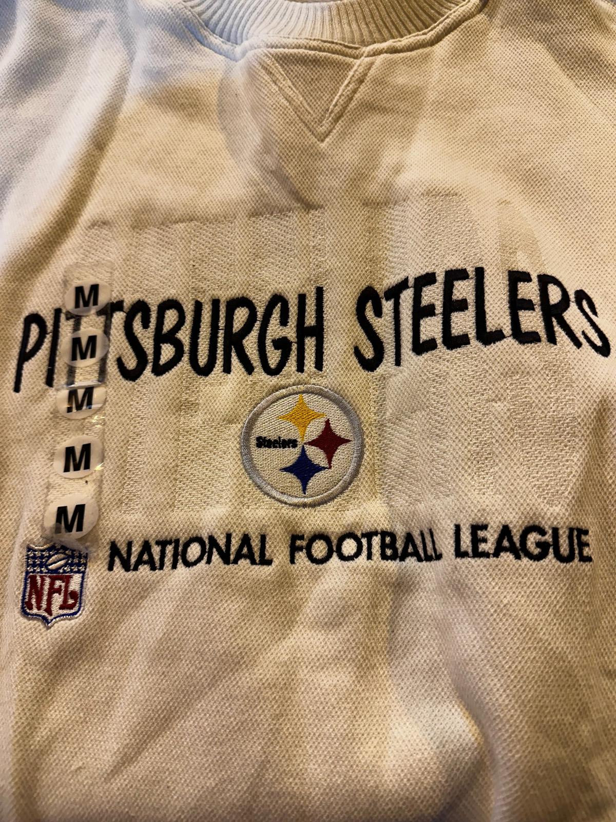 Vintage Steelers NFL Pro Line Logo Athletic Sweatshirt