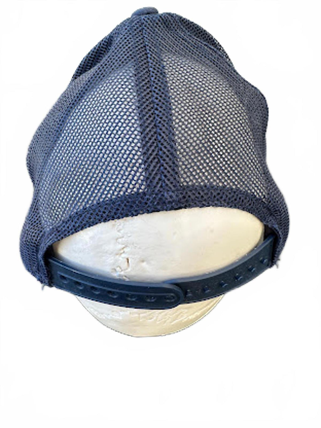 George Mountain Patch Trucker Hat Red Blue