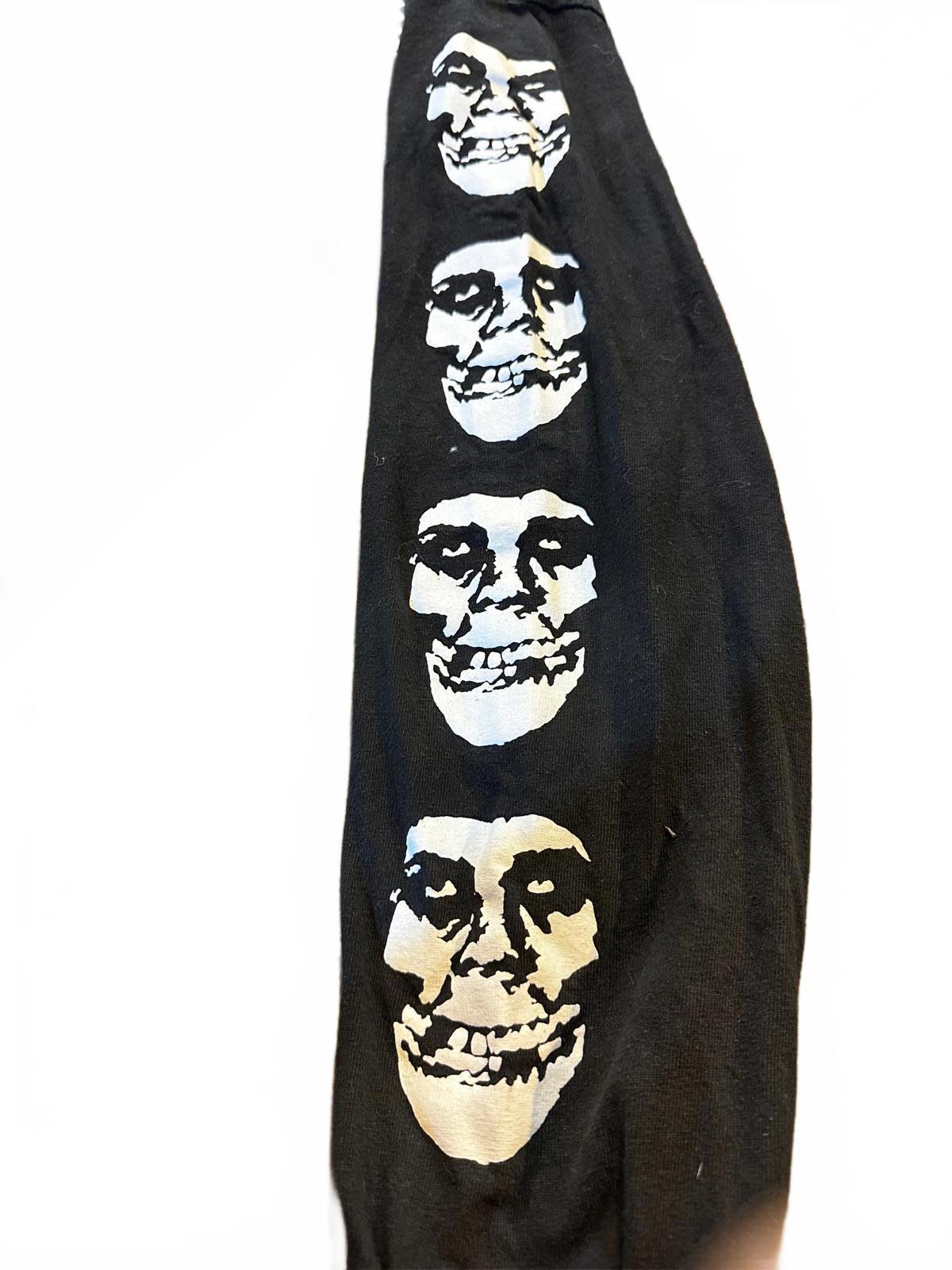 Obey × Misfits Fiend Club Long Sleeve Graphic Tee Black M