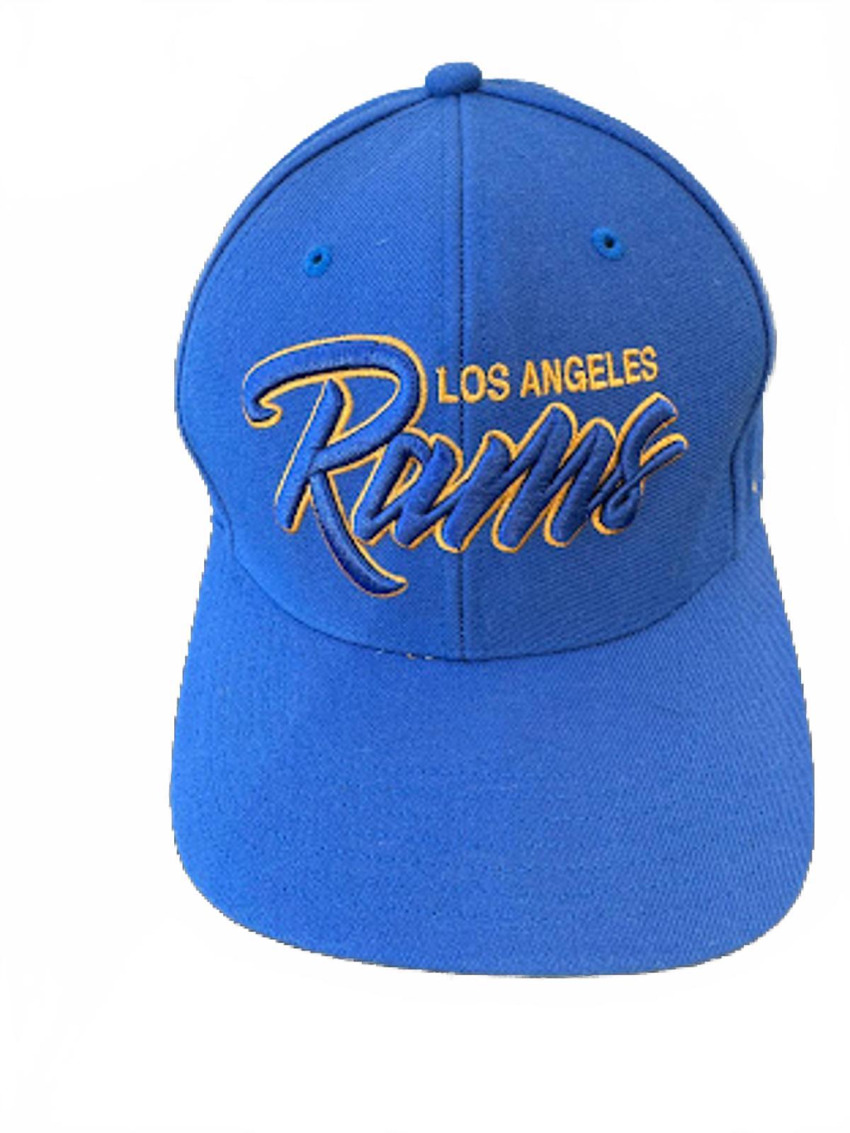 LA Rams 47 Brand Script Snapback Hat Blue