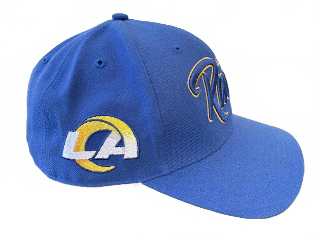 LA Rams 47 Brand Script Snapback Hat Blue