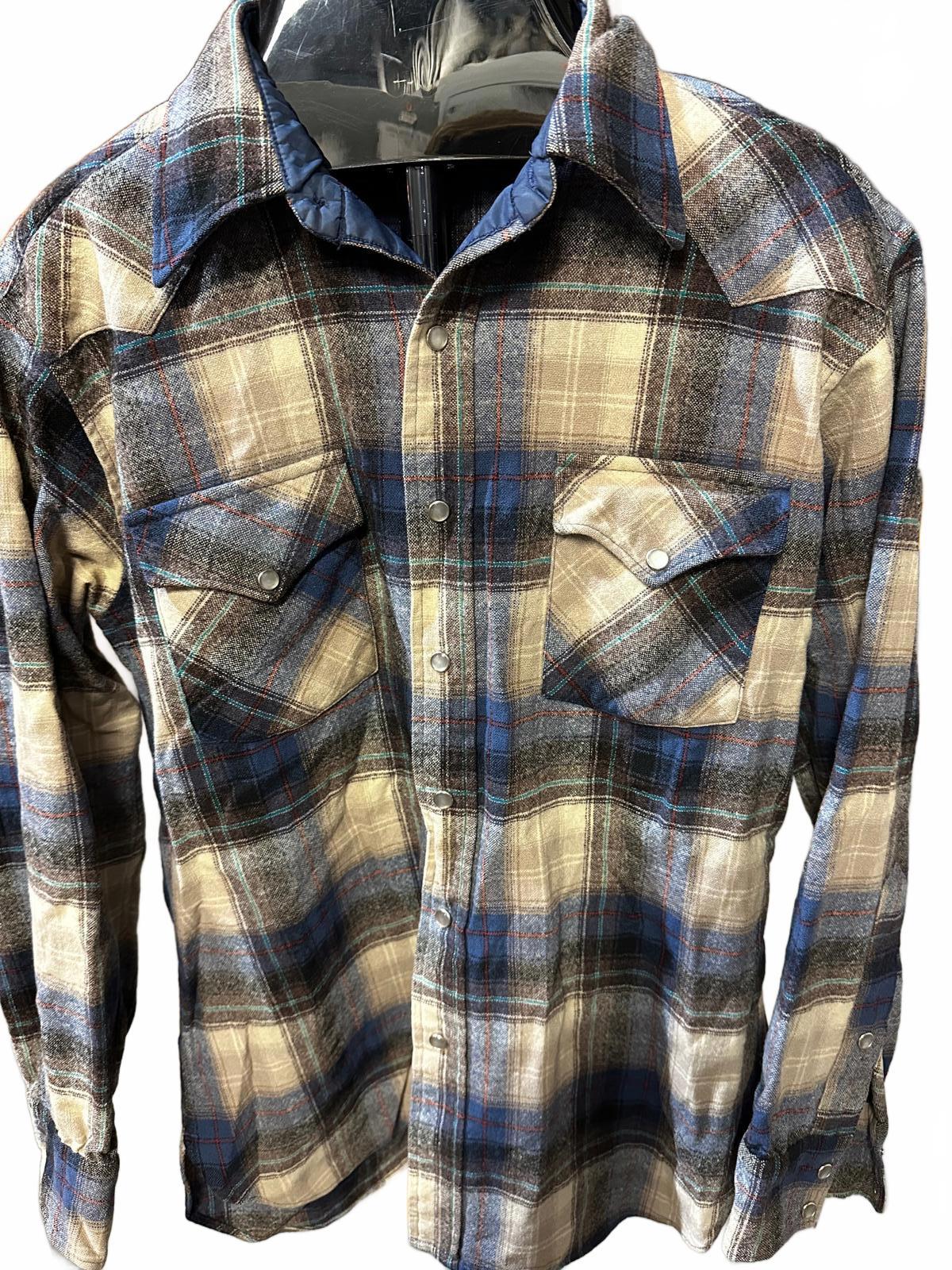 Pendleton High Grade Western Wool Shirt Lined USA