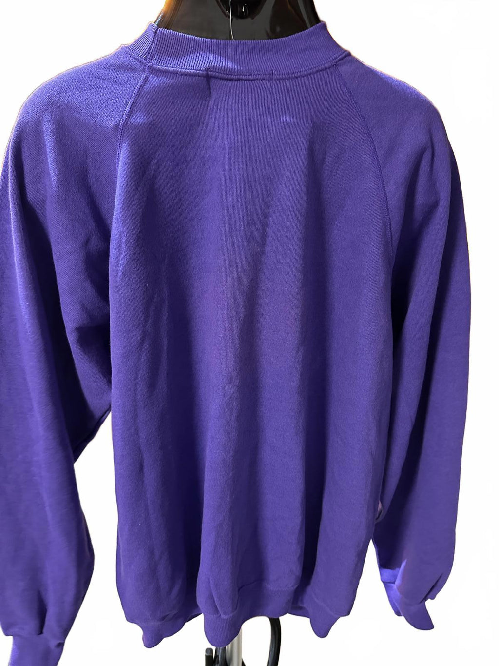 Vintage Laurel Burch 1987 Purple Cat Sweatshirt XL USA