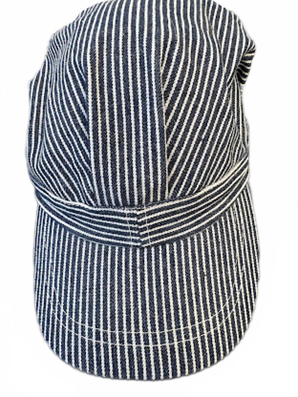 Striped Engineer Cap Railroad Style Hat