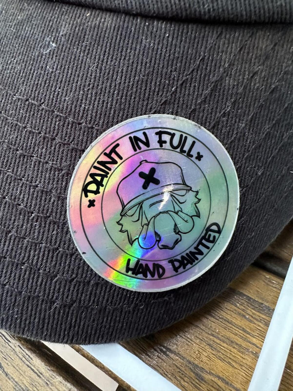 Official Brand Custom Painted Strapback Hat