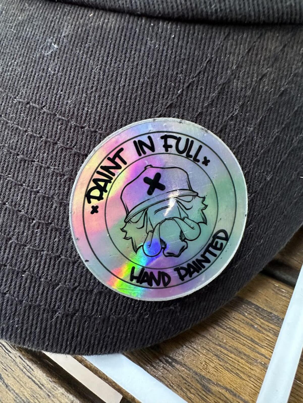 Official Brand Custom Painted Strapback Hat