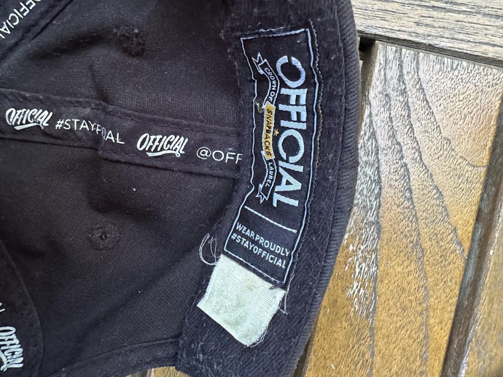 Official Brand Custom Painted Strapback Hat
