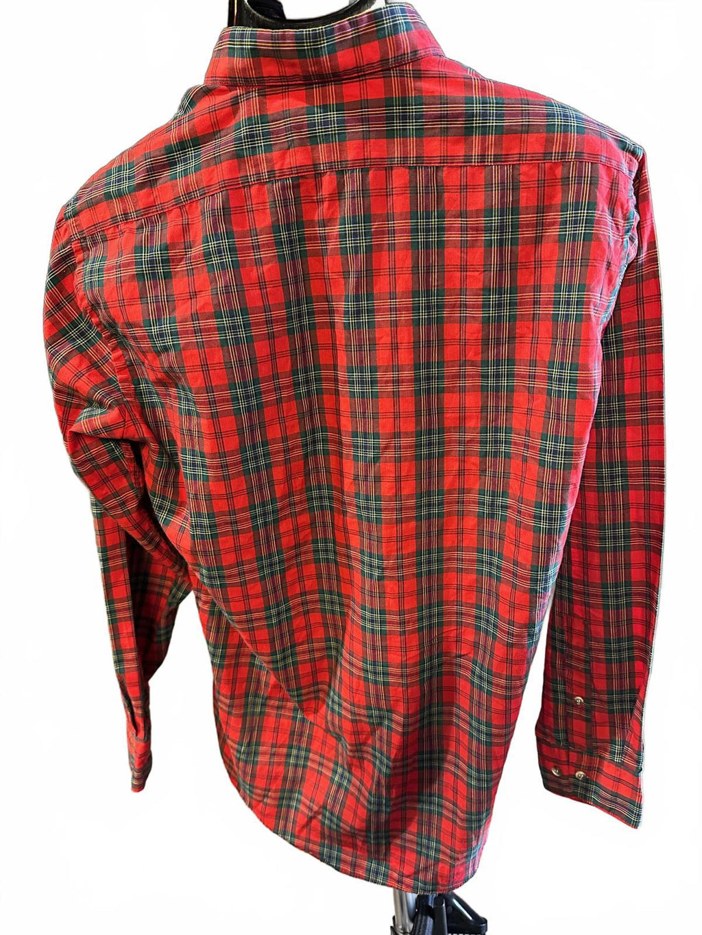 Vintage 1980s Gap Clothing Co. Plaid Shirt Korea M