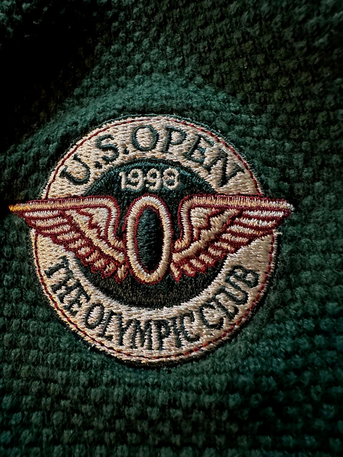 Vintage “U.S. OPEN The Olympic Club” Green Knit Vest L