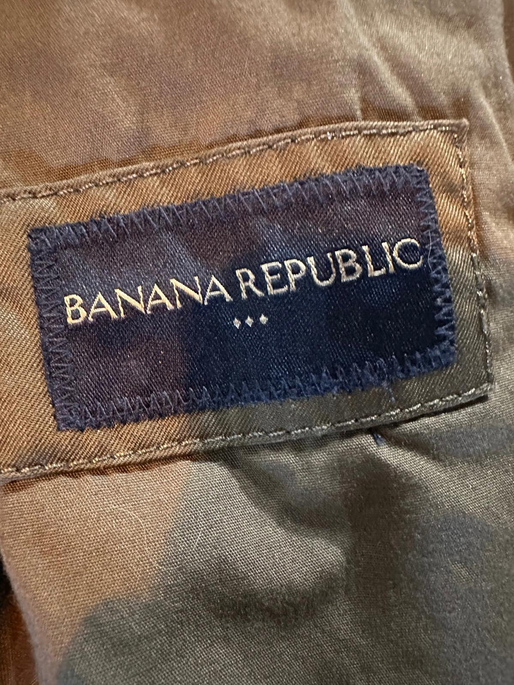 Banana Republic Men’s XL Twill Field Jacket Olive Green