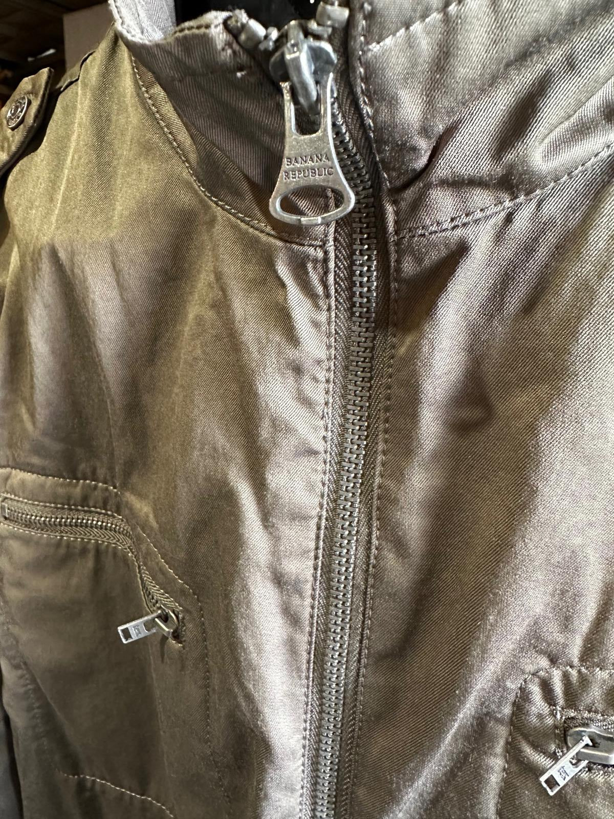 Banana Republic Men’s XL Twill Field Jacket Olive Green