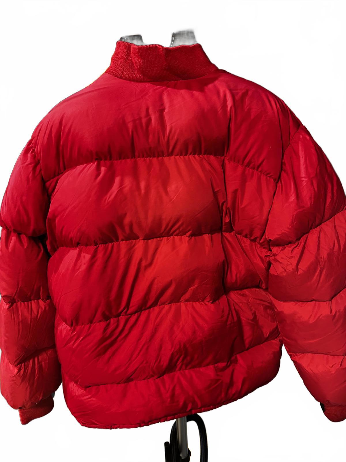 Vintage REI Red Down Puffer Jacket 1970s-80s Medium