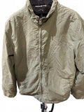 Kenneth Stevens Olive Green Zip Windbreaker L