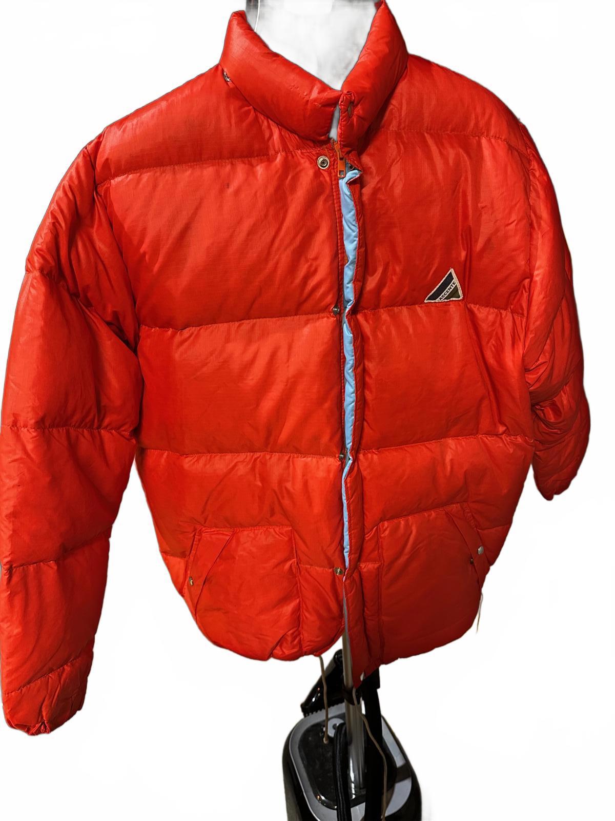 Vintage ASCENTE Orange Down Puffer Jacket M
