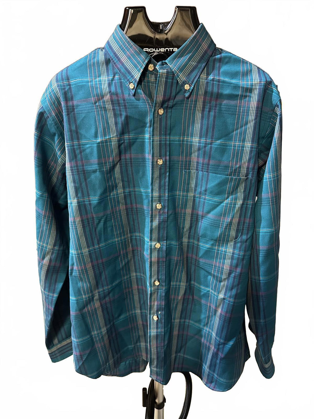 Pendleton Made in USA Pure Virgin Wool Plaid Shirt L