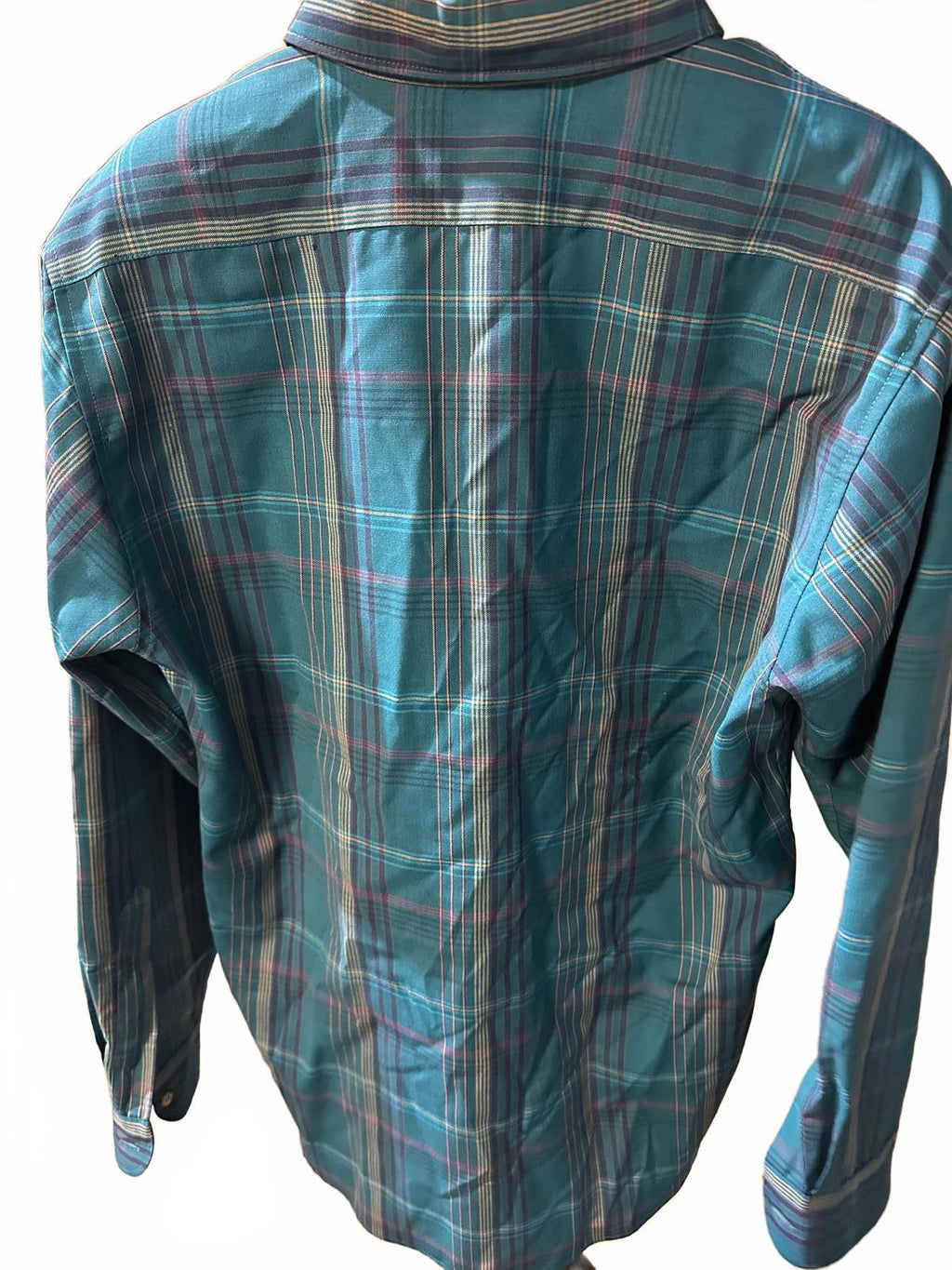Pendleton Made in USA Pure Virgin Wool Plaid Shirt L