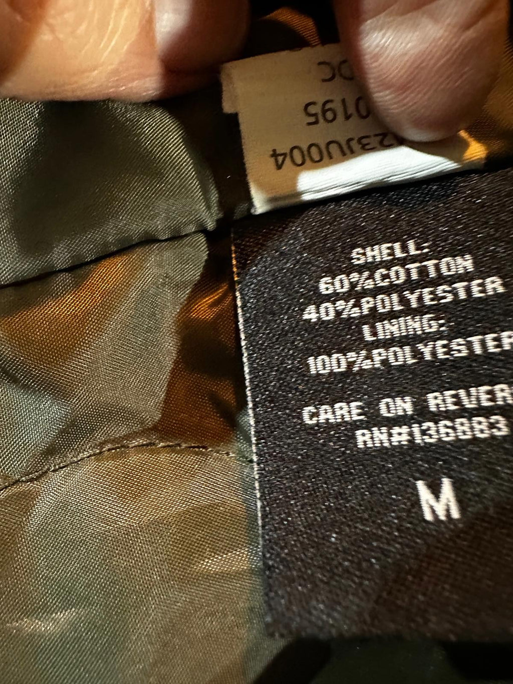 3rd & Army Camo Hooded Parka Jacket Men’s M