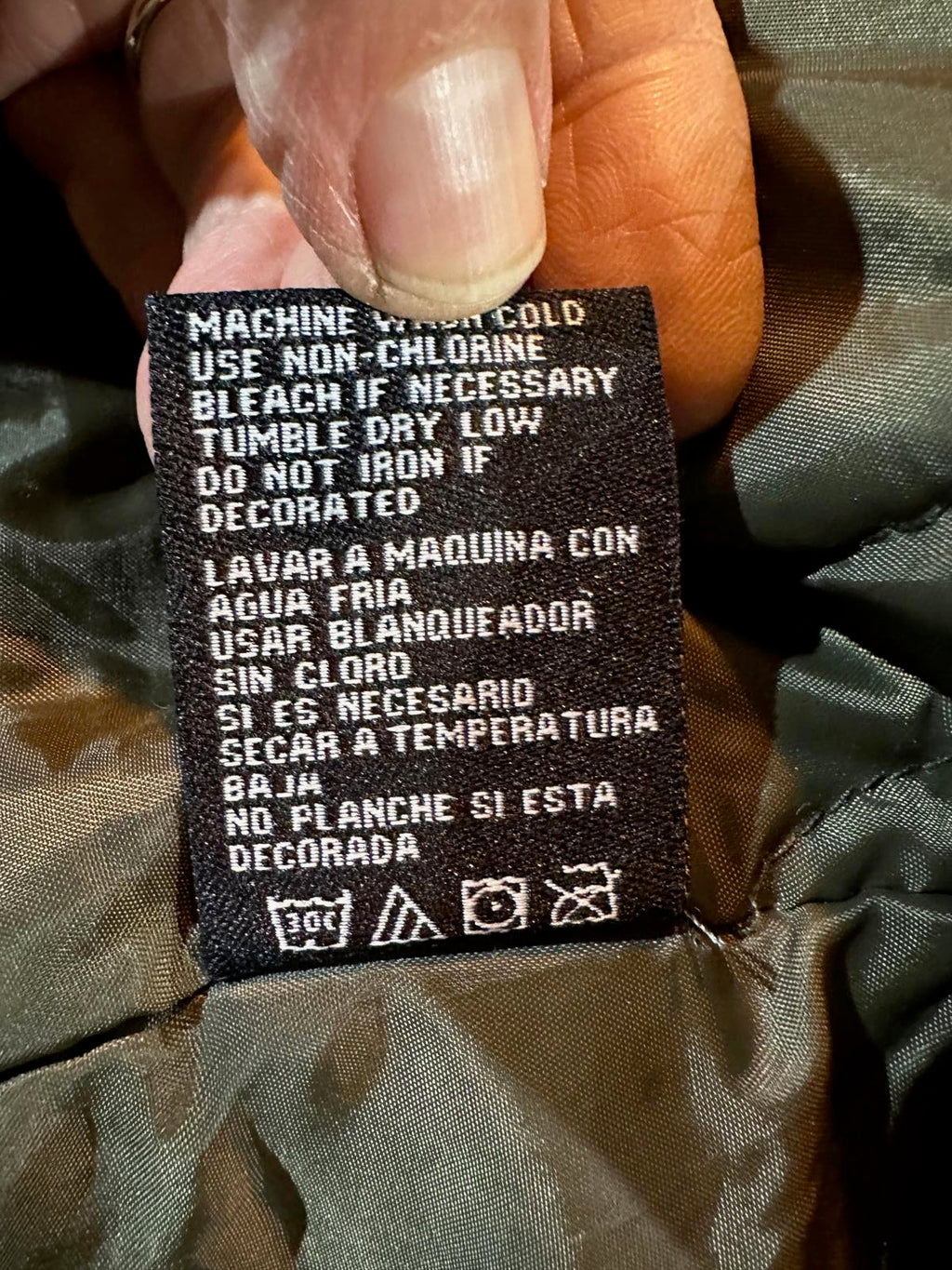 3rd & Army Camo Hooded Parka Jacket Men’s M