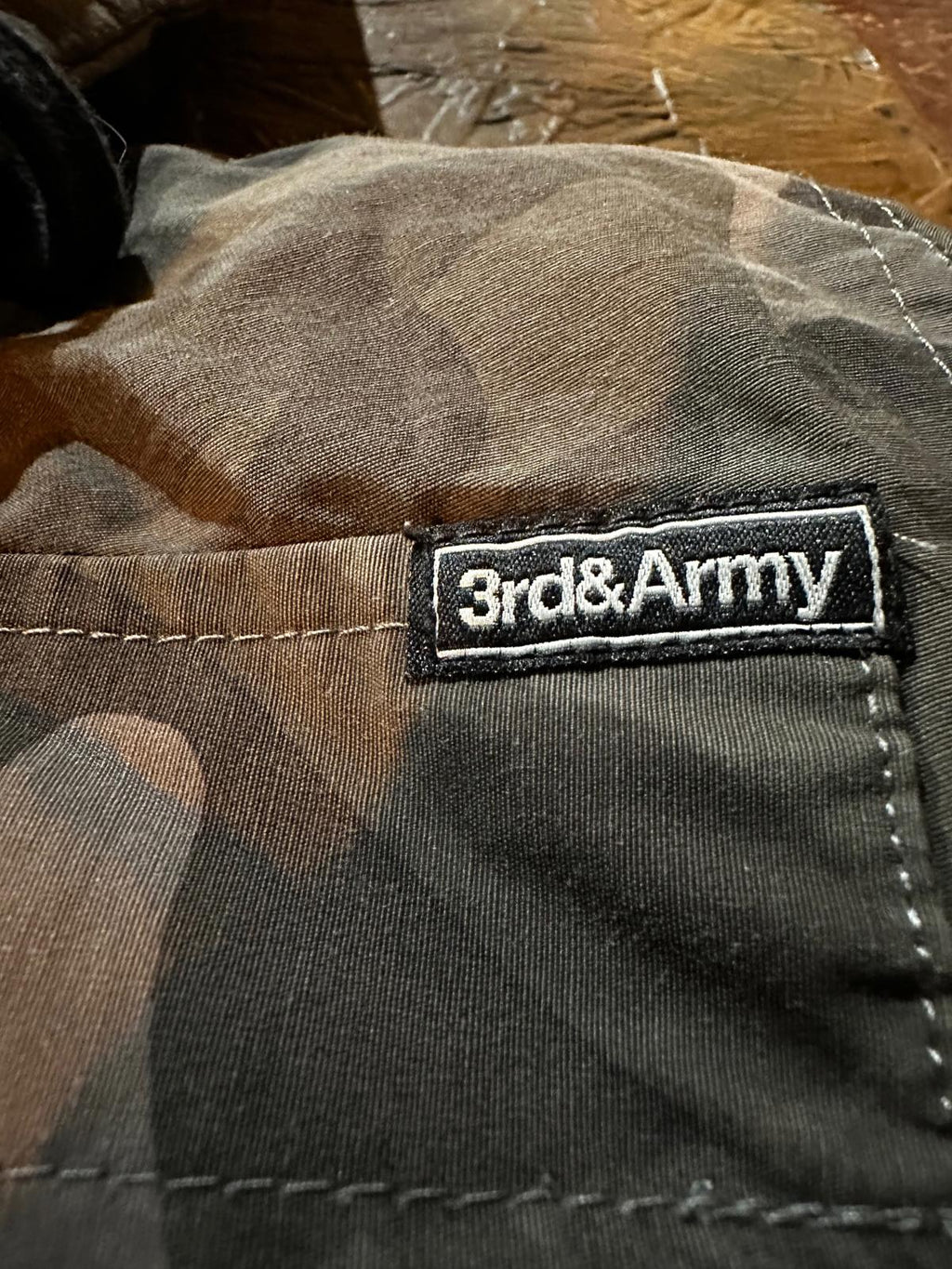 3rd & Army Camo Hooded Parka Jacket Men’s M