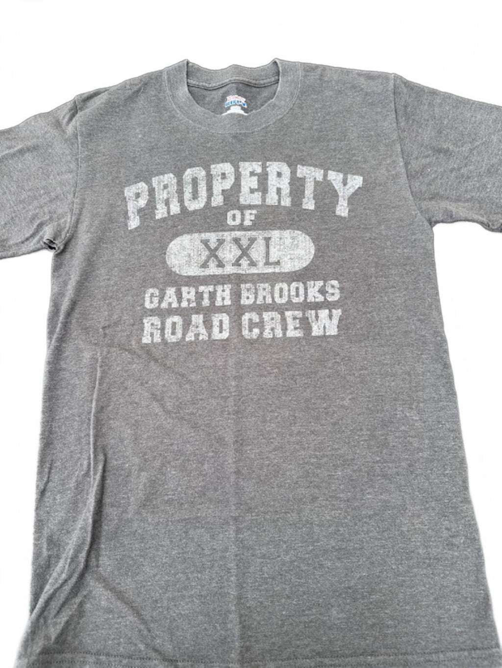 Garth Brooks Road Crew Tee Gray Small
