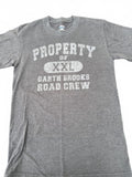 Garth Brooks Road Crew Tee Gray Small