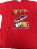 Vintage 1997 Firefighters Games Las Vegas Tee XL