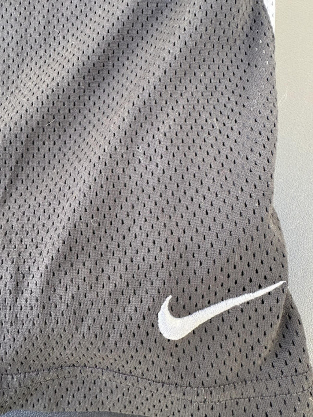 Nike Mesh Shorts Black White XXL Athletic