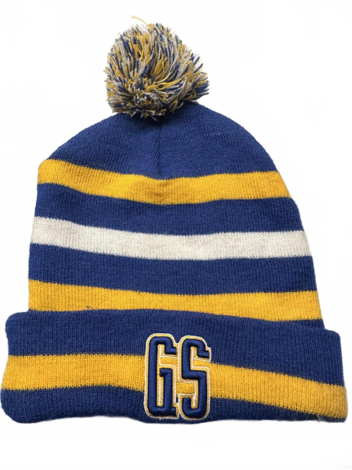 Golden State Warriors Beanie GS Pom Knit Hat