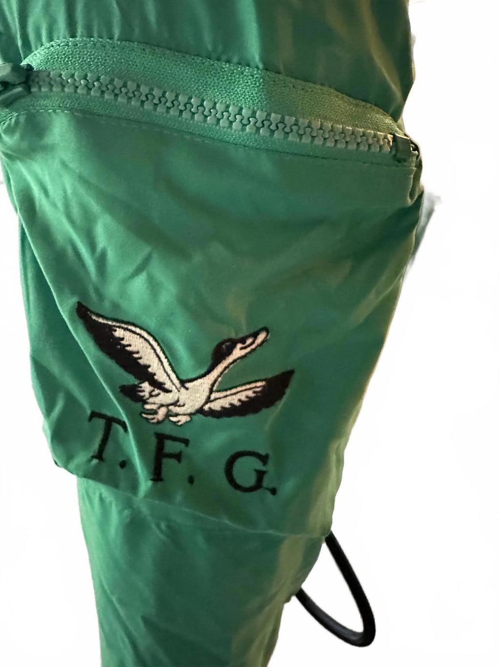 Vintage Triple F.A.T. Goose Down Jacket M Teal
